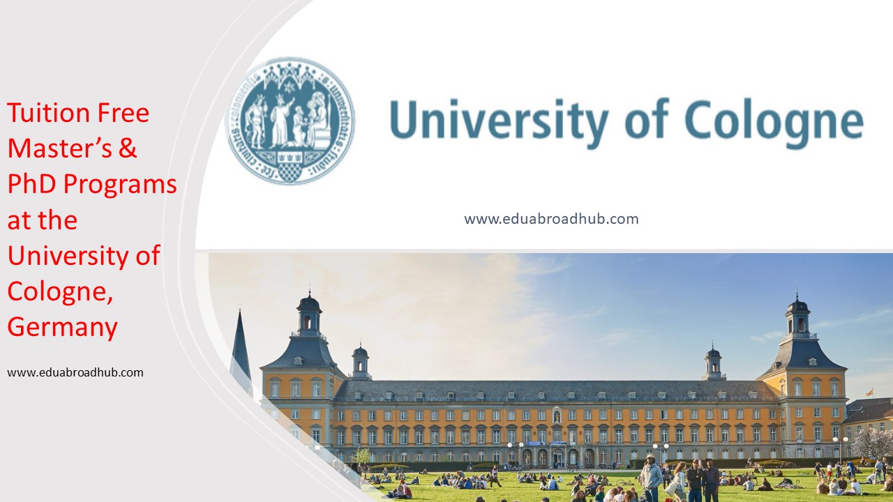 22 Msc Economics At University Of Cologne Study In Germany For Free